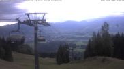 Archived webcam image showing mountain station Weltcup Express on 27 Jul 2026 at 07:38