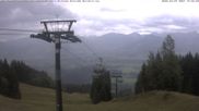 Archived webcam image showing mountain station Weltcup Express on 27 Jul 2026 at 14:38