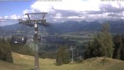 Archived webcam image showing mountain station Weltcup Express on 27 Jul 2026 at 16:38