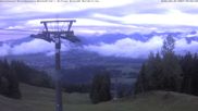 Archived webcam image showing mountain station Weltcup Express on 10 Sep 2026 at 07:53