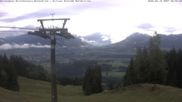 Archived webcam image showing mountain station Weltcup Express on 10 Sep 2026 at 08:53