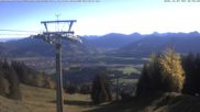 Archived webcam image showing mountain station Weltcup Express on 27 Oct 2026 at 08:18