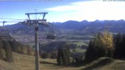 Archived webcam image showing mountain station Weltcup Express on 27 Oct 2026 at 10:18