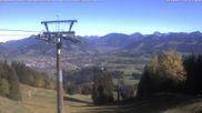 Archived webcam image showing mountain station Weltcup Express on 27 Oct 2026 at 12:18