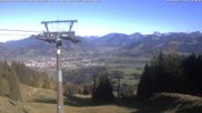 Archived webcam image showing mountain station Weltcup Express on 27 Oct 2026 at 14:18