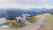 Archived webcam image showing Les Gets: Le Mont Chéry on 5 Sep 2026 at 08:40