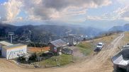 Archived webcam image showing Les Gets: Le Mont Chéry on 5 Oct 2026 at 16:37