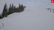 Archived webcam image showing World Cup slope, Ski resort Golm on 21 Mar 2026 at 07:27
