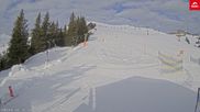 Archived webcam image showing World Cup slope, Ski resort Golm on 21 Mar 2026 at 08:27