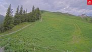 Archived webcam image showing World Cup slope, Ski resort Golm on 19 Jun 2026 at 18:22