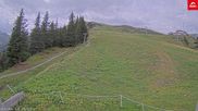 Archived webcam image showing World Cup slope, Ski resort Golm on 18 Aug 2026 at 14:50