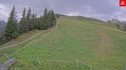 Archived webcam image showing World Cup slope, Ski resort Golm on 18 Aug 2026 at 18:50