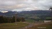 Archived webcam image showing Middle Station Hörnerbahn Bolsterlang on 7 May 2026 at 06:28