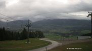 Archived webcam image showing Middle Station Hörnerbahn Bolsterlang on 7 May 2026 at 08:28
