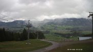 Archived webcam image showing Middle Station Hörnerbahn Bolsterlang on 7 May 2026 at 10:28