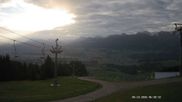 Archived webcam image showing Middle Station Hörnerbahn Bolsterlang on 21 May 2026 at 06:33