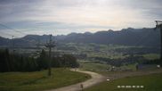 Archived webcam image showing Middle Station Hörnerbahn Bolsterlang on 4 Jun 2026 at 08:05