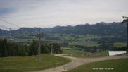 Archived webcam image showing Middle Station Hörnerbahn Bolsterlang on 4 Jun 2026 at 12:05