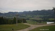 Archived webcam image showing Middle Station Hörnerbahn Bolsterlang on 4 Jun 2026 at 14:05