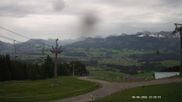 Archived webcam image showing Middle Station Hörnerbahn Bolsterlang on 6 Jun 2026 at 12:59
