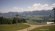 Archived webcam image showing Middle Station Hörnerbahn Bolsterlang on 20 Jun 2026 at 12:11