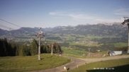 Archived webcam image showing Middle Station Hörnerbahn Bolsterlang on 20 Jun 2026 at 18:11