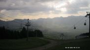 Archived webcam image showing Middle Station Hörnerbahn Bolsterlang on 28 Jun 2026 at 08:02