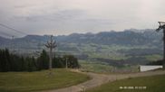 Archived webcam image showing Middle Station Hörnerbahn Bolsterlang on 28 Jun 2026 at 12:02