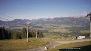 Archiviertes Webcam Bild: Bolsterlang: Hörnerbahn Mittelstation am 12.07.2026 um 18:33 Uhr