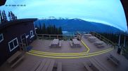 Archived webcam image showing Revelstoke Mountain Resort - Mackenzie Outpost Gondola on 15 Jun 2026 at 18:26