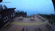Archived webcam image showing Revelstoke Mountain Resort - Mackenzie Outpost Gondola on 11 Aug 2026 at 16:46