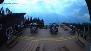 Archived webcam image showing Revelstoke Mountain Resort - Mackenzie Outpost Gondola on 12 Aug 2026 at 00:46