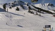 Archived webcam image showing Mammoth Mountain - Panorama Gondola on 26 Feb 2026 at 18:31