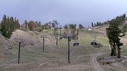 Archived webcam image showing Mammoth Mountain - Panorama Gondola on 19 Jun 2026 at 00:37