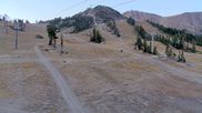 Archived webcam image showing Mammoth Mountain - Panorama Gondola on 9 Oct 2026 at 16:14