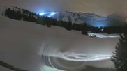 Archived webcam image showing Les Chavannes Top Station on 22 Mar 2026 at 00:11