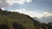 Archiviertes Webcam Bild: Sattel-Hochstuckli: Bergrestaurant Bärenfang am 28.05.2026 um 12:04 Uhr
