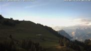 Archived webcam image showing mountain restaurant Bärenfang on 24 Aug 2026 at 08:58