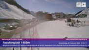Archived webcam image showing Faschina Pass, base station 