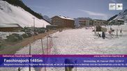 Archived webcam image showing Faschina Pass, base station 
