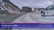 Archiviertes Webcam Bild: Faschina Pass, Talstation Stafelalpbahn am 12.04.2026 um 06:54 Uhr