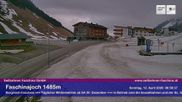Archiviertes Webcam Bild: Faschina Pass, Talstation Stafelalpbahn am 12.04.2026 um 07:54 Uhr