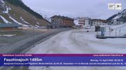 Archived webcam image showing Faschina Pass, base station 