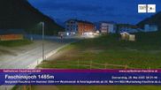Archiviertes Webcam Bild: Faschina Pass, Talstation Stafelalpbahn am 28.05.2026 um 04:40 Uhr