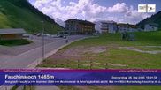 Archiviertes Webcam Bild: Faschina Pass, Talstation Stafelalpbahn am 28.05.2026 um 10:40 Uhr