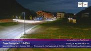 Archiviertes Webcam Bild: Faschina Pass, Talstation Stafelalpbahn am 29.05.2026 um 00:51 Uhr