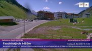 Archiviertes Webcam Bild: Faschina Pass, Talstation Stafelalpbahn am 29.05.2026 um 10:51 Uhr