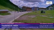 Archiviertes Webcam Bild: Faschina Pass, Talstation Stafelalpbahn am 29.05.2026 um 14:51 Uhr