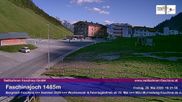 Archiviertes Webcam Bild: Faschina Pass, Talstation Stafelalpbahn am 29.05.2026 um 18:51 Uhr