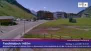 Archiviertes Webcam Bild: Faschina Pass, Talstation Stafelalpbahn am 12.07.2026 um 10:05 Uhr